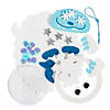 4 1/2&quot; x 5 1/4&quot; Yeti Shaker Ornament Craft Kit - Makes 12 Image 1