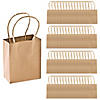 4 1/2" x 5 3/4" Bulk 60 Pc. Small Kraft Paper Gift Bags Image 1