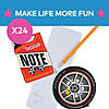 4 1/4" 30 pg. Race Car Multicolor Paper Notepads - 24 Pc. Image 2