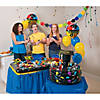 4 1/4" Congrats Grad Spring-Loaded Paper Party Poppers - 12 Pc. Image 1