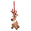 4 1/4" Cork Reindeer Christmas Ornament Craft Kit - Makes 12 Image 1