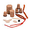 4 1/4" Cork Reindeer Christmas Ornament Craft Kit - Makes 12 Image 1