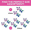 4 1/4" Mini Multicolored Paper Flying Butterfly Toys - 12 Pc. Image 1