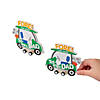 4 1/4&quot; x 4&quot; Father's Day Golf Cart Pull-Back Craft Kit - Makes 12 Image 1