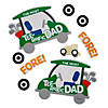4 1/4&quot; x 4&quot; Father's Day Golf Cart Pull-Back Craft Kit - Makes 12 Image 1