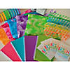 4 1/4" x 6" Neon Spiral Paper Notebook & Plastic Pen Sets - 12 Pc. Image 3