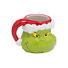 4" 10 oz. Dr. Seuss&#8482; The Grinch Reusable Ceramic Mug Set &#8211; 4 Ct. Image 1