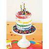 4" 2 lbs. Rainbow Striped Classic Hard Candy Sticks - 80 Pc. Image 2