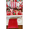 4 3/4" 14 oz. Christmas Bulb Reusable BPA-Free Plastic Cups with Lids & Straws - 12 Ct. Image 3