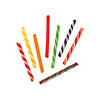 4 3/4" 2 lbs. Old-Fashioned Wrapped Hard Candy Sticks - 80 Pc. Image 1