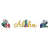 4 3/4" - 5" Elevated Luau Party Centerpiece Set - 3 Pc. Image 1