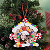 4 3/4" Bulk Gingerbread House Picture Frame Christmas Ornament Craft Kit - Makes 144 Image 3