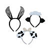 4 3/4" Nativity Animal Stuffed Ear Headband Assortment - 12 Pc. Image 1