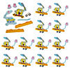 4 3/4" SpongeBob Squarepants&amp;#8482; Pull-Back Foam Craft Kit - Makes 12 Image 1