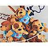 4 3/4" Stuffed Puppies with I Love to Read Blue T-Shirt - 12 Pc. Image 2