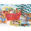 4 3/4" Stuffed Puppies with I Love to Read Blue T-Shirt - 12 Pc. Image 4