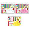 4 3/4" x 6 1/2" Mini Cupcake Multicolor Paper Sticker Scenes - 12 Pc. Image 2