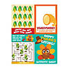 4 3/4" x 7 1/2" Thanksgiving Folding Activity Sheets with Crayon Set Image 2