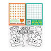 4 3/4" x 7 1/2" Thanksgiving Folding Activity Sheets with Crayon Set Image 3