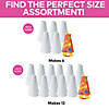 4 3/4" x 8" DIY Paintable White Plastic Megaphones - 6 Pc. Image 2