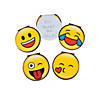 4" 30 pg. Assorted Yellow Emoji Face Paper Notepads - 24 Pc. Image 1