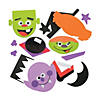 4" - 4 3/4" Halloween Character Face Magnet Craft Kit - Makes 12 Image 1