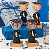 4" Bobblehead Graduates with Diplomas Plastic Picture Holders - 12 Pc. Image 2