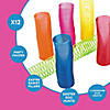 4" Bright Color Extra Long Plastic Magic Springs - 12 Pc. Image 1