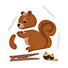 4" Brown Squirrel Chomper Clothespin & Foam Craft Kit - Makes 12 Image 1