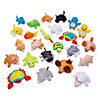 4" Bulk 48 Pc. Mini Pet Shop Multicolor Stuffed Animal Assortment Image 1