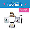 4" Bulk 50 Pc. Mini Winter Stuffed Arctic Animal Head Assortment Image 2