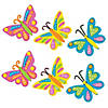 4" Bulk Butterfly Magnet Foam Craft Kit - Makes 48 Image 1