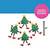 4" Christmas Tree Character Green Vinyl Bendables - 12 Pc. Image 2