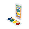 4 Color Crayola<sup>&#174;</sup> Jumbo Watercolors with Paintbrush Image 1