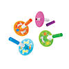 4-Color Easter Spin Top Markers - 12 Pc. Image 1