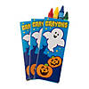 4-Color Halloween Crayons - 48 Boxes Image 1