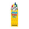 4-Color Religious Crayons - 24 Boxes Image 1