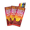 4-Color Southwest VBS Crayons - 12 Boxes Image 1