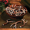 4&#8221; Deer Antler Resin Table Tosser Decorations - 12 Pc. Image 2