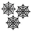 4 Ft. - 5 Ft. Large Spider Web Halloween Decorations - 3 Pc. Image 1