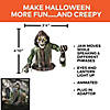 4 Ft. 10" Animated Light-Up Corroded Skeleton Reaper Image 2