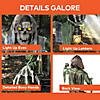 4 Ft. 10" Animated Light-Up Corroded Skeleton Reaper Image 3