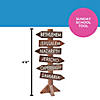 4 Ft. 6" Biblical Cities Directional Sign Cardboard Stand-Up Image 2