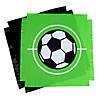 4 ft. 6&quot; x 4 ft. 6&quot; Soccer Fleece Tied Throw Craft Kit - Makes 1 Image 1
