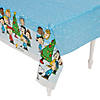 4 Ft. 6" x 9 Ft. Peanuts&amp;#174; Christmas Rectangle Disposable Plastic Tablecloth Image 1