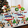 4 Ft. 6" x 9 Ft. Peanuts&amp;#174; Christmas Rectangle Disposable Plastic Tablecloth Image 2