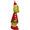 4 Ft. Airblown<sup>&#174;</sup> Blowup Inflatable Grinch with Merry Grinchmas Ugly Sweater & Built-In Lights Christmas Outdoor Yard Decoration Image 1