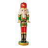 4 Ft. Light-Up Nutcracker with Drumsticks Christmas Decoration Image 1