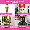 4 Ft. Light-Up Nutcracker with Drumsticks Christmas Decoration Image 3