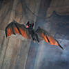 4 Ft. x 14 3/4" Black Foam Vampire Bat Hanging Halloween Decoration Image 1